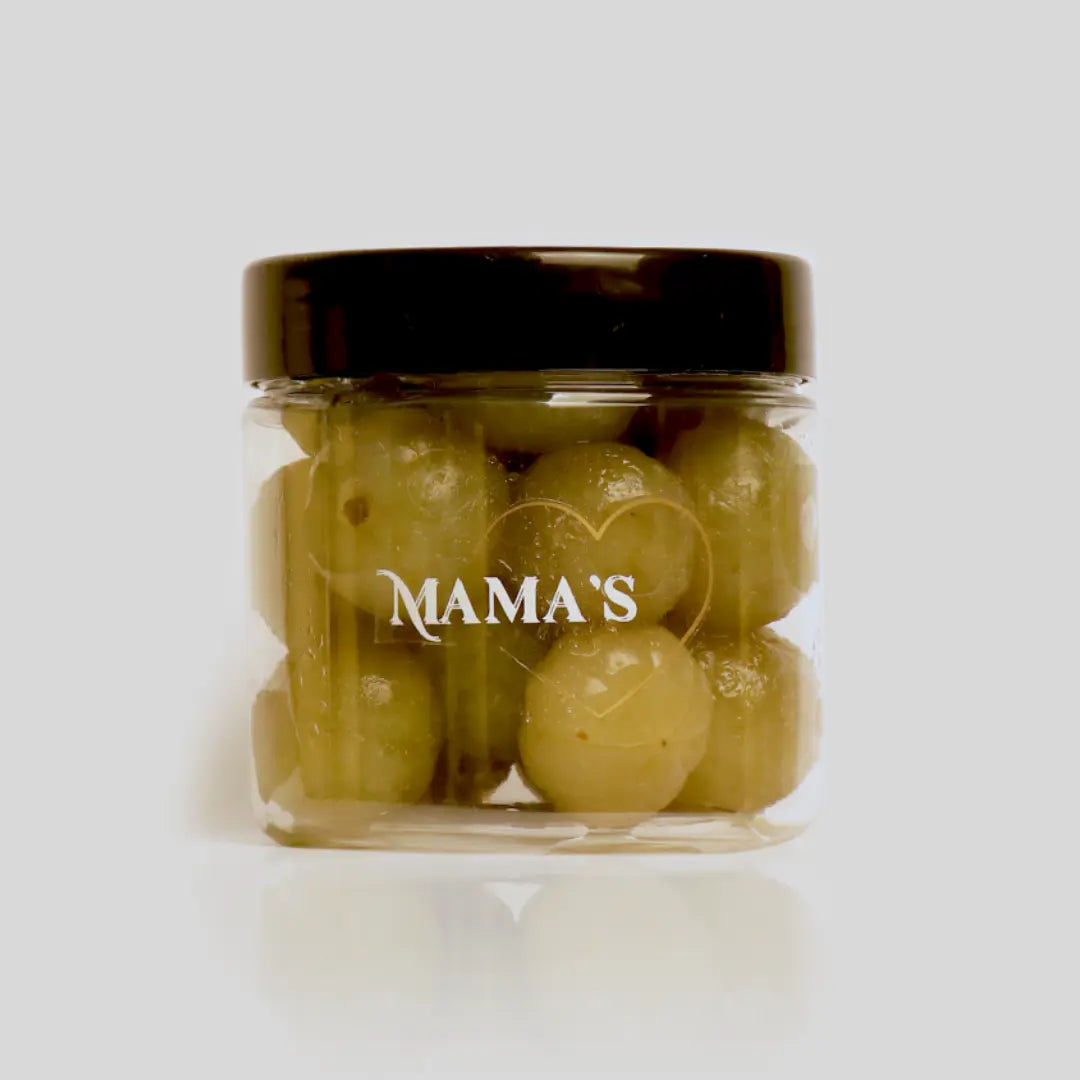Amla Preserve Without Sugar Syrup (Sheera)