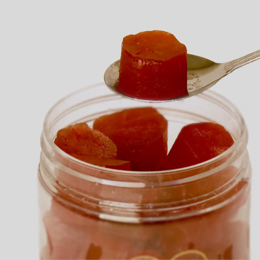 Carrot Preserve Without Sugar Syrup (Sheera)