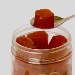 Carrot Preserve Without Sugar Syrup (Sheera)