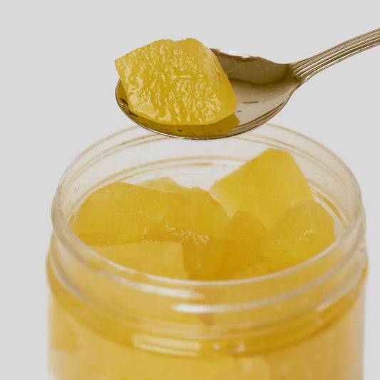 Apple Preserve Without Sugar Syrup (Sheera)